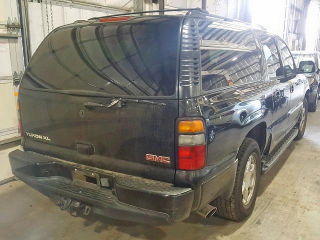 1GKFK66U24J138368 - 2004 GMC YUKON XL D BLACK photo 4