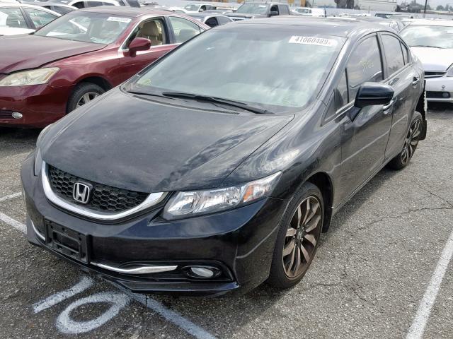 19XFB2F96FE094391 - 2015 HONDA CIVIC EXL 黑色 照片 2