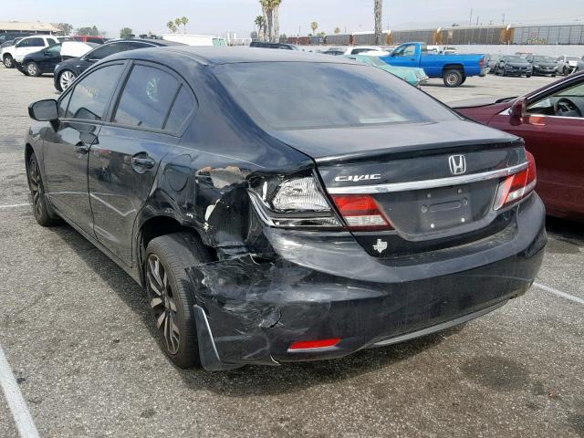19XFB2F96FE094391 - 2015 HONDA CIVIC EXL 黑色 照片 3