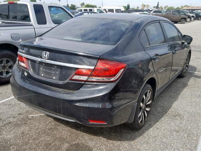 19XFB2F96FE094391 - 2015 HONDA CIVIC EXL 黑色 照片 4