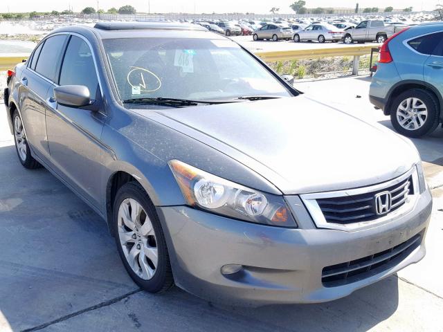 5KBCP3F87AB004834 - 2010 HONDA ACCORD EXL GRAY photo 1