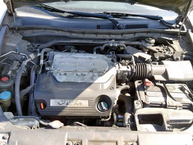 5KBCP3F87AB004834 - 2010 HONDA ACCORD EXL GRAY photo 7