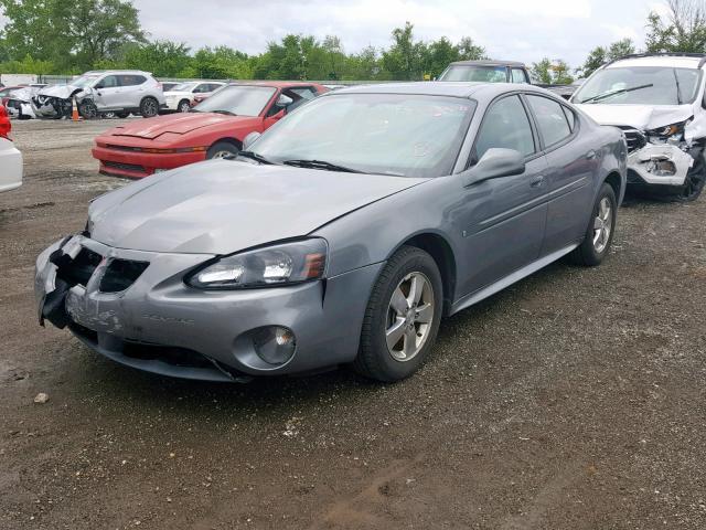 2G2WP552571190250 - 2007 PONTIAC GRAND PRIX GRAY photo 2