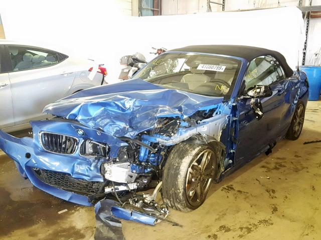 WBA1M5C50GV326579 - 2016 BMW M235XI BLUE photo 2