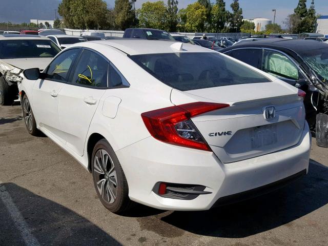 JHMFC1F74JX041315 - 2018 HONDA CIVIC EXL WHITE photo 3