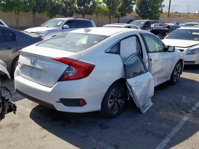 JHMFC1F74JX041315 - 2018 HONDA CIVIC EXL WHITE photo 4