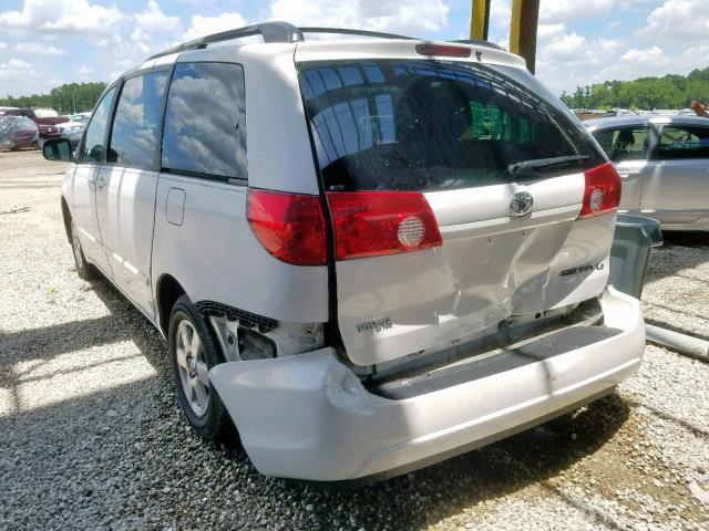 5TDZA23C96S424630 - 2006 TOYOTA SIENNA CE WHITE photo 3