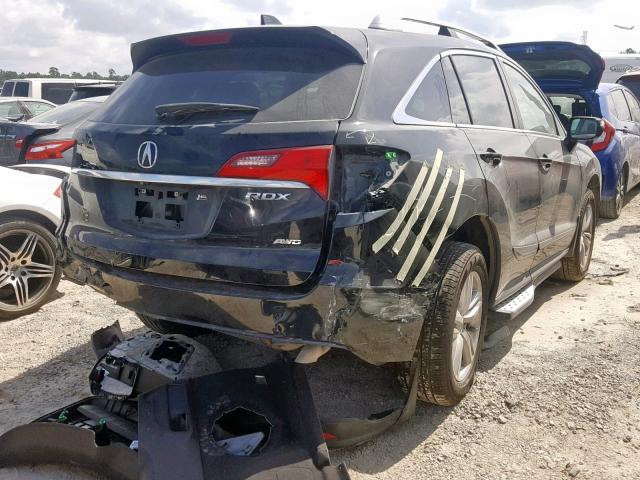 5J8TB4H51FL025237 - 2015 ACURA RDX TECHNO BLACK photo 4