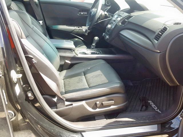 5J8TB4H51FL025237 - 2015 ACURA RDX TECHNO BLACK photo 5