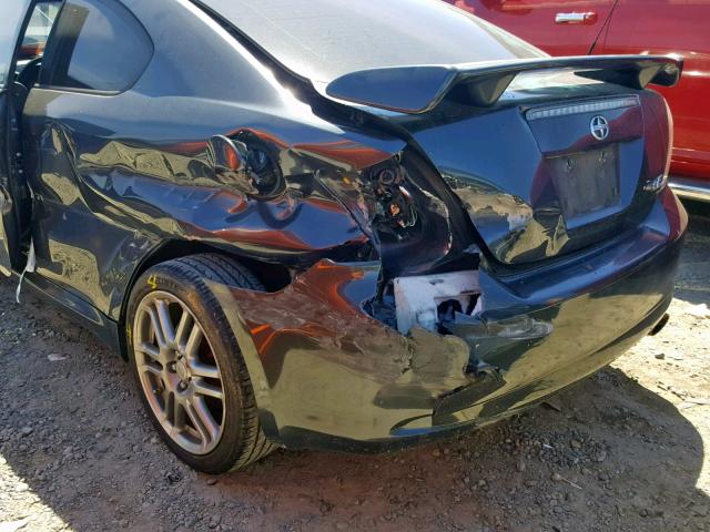 JTKDE3B79A0319101 - 2010 TOYOTA SCION TC შავი ფოტო 9