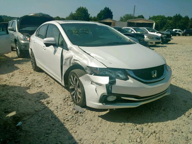 19XFB2F99FE017093 - 2015 HONDA CIVIC EXL 白色 照片 1