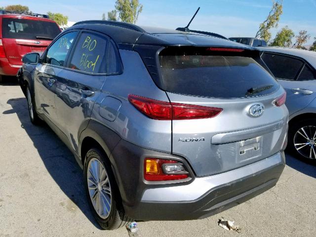 KM8K2CAA9JU131929 - 2018 HYUNDAI KONA SEL BLUE photo 3