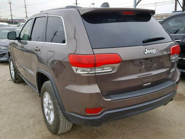 1C4RJEAG0JC481140 - 2018 JEEP GRAND CHER BROWN photo 3