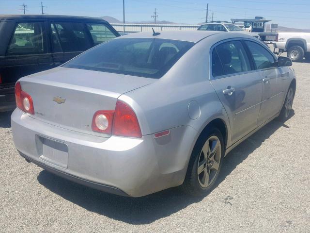 1G1ZH57BX9F258808 - 2009 CHEVROLET MALIBU 1LT 银色 照片 4