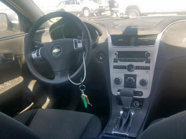 1G1ZH57BX9F258808 - 2009 CHEVROLET MALIBU 1LT 银色 照片 9