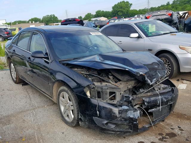 2G1WD58C079230981 - 2007 CHEVROLET IMPALA SUP Қара фото 1