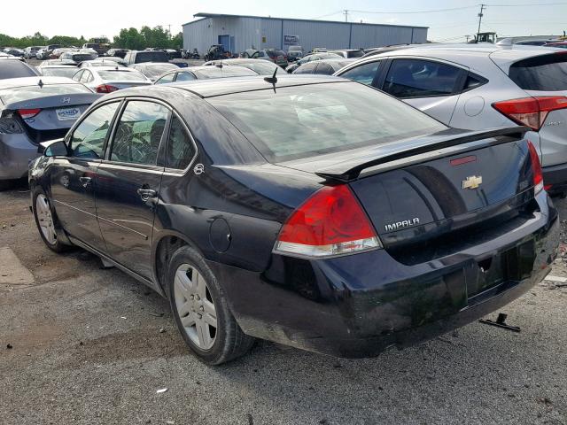 2G1WD58C079230981 - 2007 CHEVROLET IMPALA SUP Қара фото 3