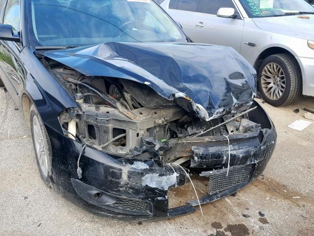 2G1WD58C079230981 - 2007 CHEVROLET IMPALA SUP Қара фото 9