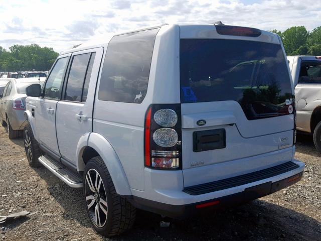 SALAK2V68GA844467 - 2016 LAND ROVER LR4 HSE LU WHITE photo 3