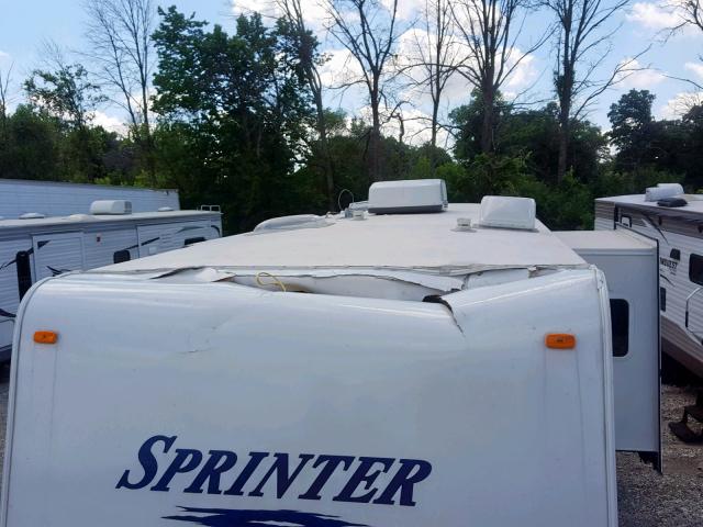 4YDT2422781532281 - 2008 KEYSTONE SPRINTER თეთრი ფოტო 8