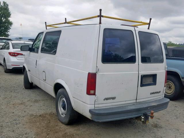 1GCDM19W2YB187180 - 2000 CHEVROLET ASTRO WHITE photo 3