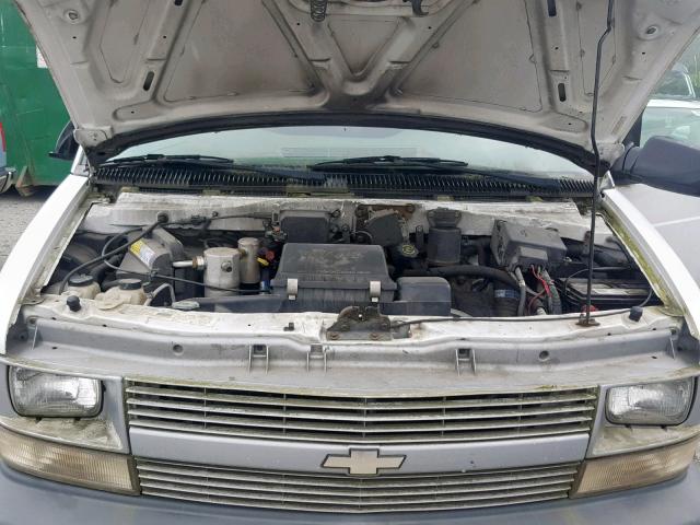 1GCDM19W2YB187180 - 2000 CHEVROLET ASTRO WHITE photo 7