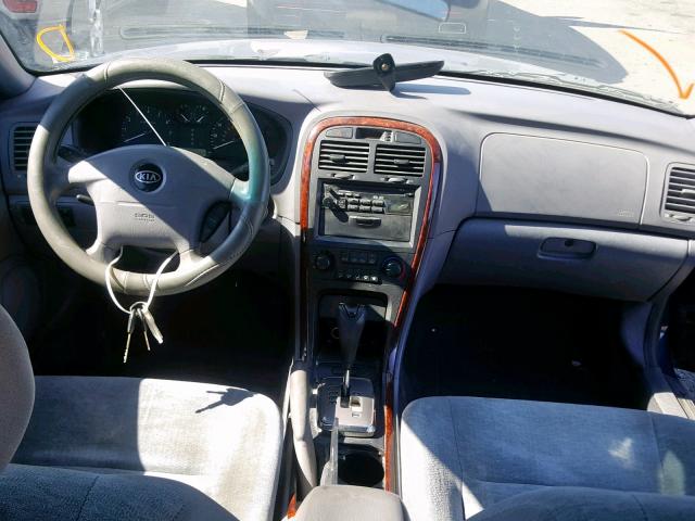 KNAGD128435206518 - 2003 KIA OPTIMA BLUE photo 9