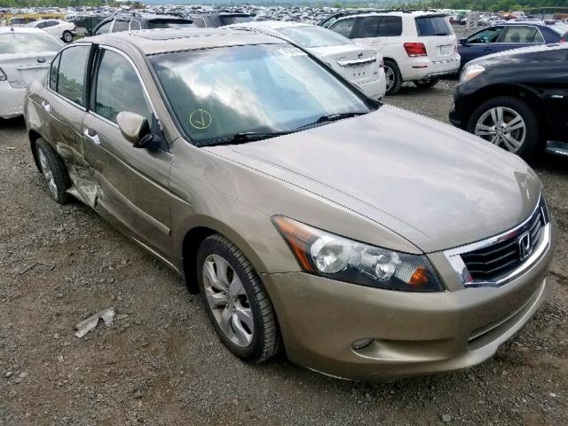 1HGCP36878A011754 - 2008 HONDA ACCORD EXL BROWN photo 1