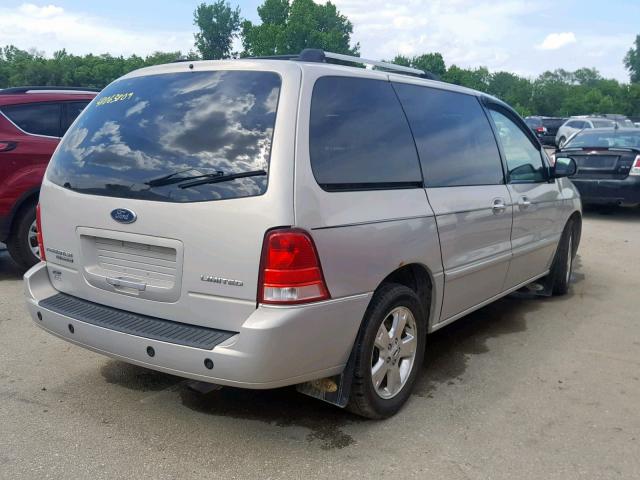 2FMDA58216BA20813 - 2006 FORD FREESTAR L TAN photo 4