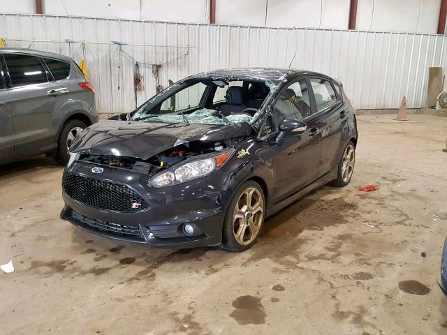 3FADP4GX5FM224254 - 2015 FORD FIESTA ST BLACK photo 2