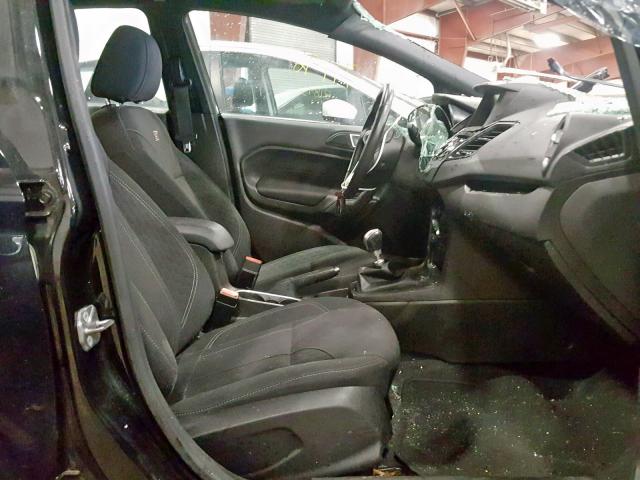 3FADP4GX5FM224254 - 2015 FORD FIESTA ST BLACK photo 5