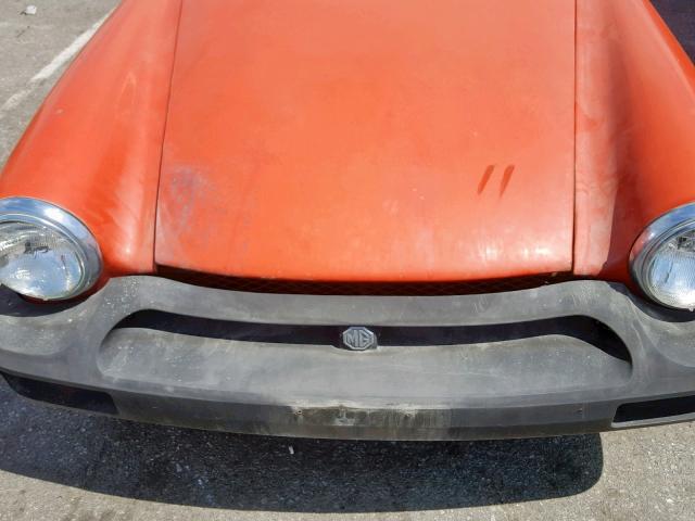 GAN6UG181272G - 1976 MG MIDGET ORANGE photo 7