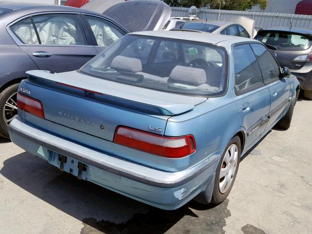 JH4DB1659LS031467 - 1990 ACURA INTEGRA LS TEAL photo 4