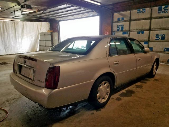 1G6KD54Y71U160254 - 2001 CADILLAC DEVILLE SILVER photo 4