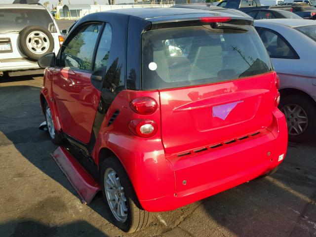 WMEEJ3BA8CK534481 - 2012 SMART FORTWO PUR RED photo 3