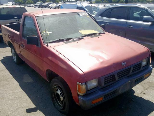 1N6SD11S0TC326075 - 1996 NISSAN TRUCK BASE RED photo 1