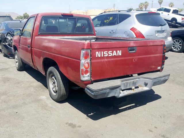 1N6SD11S0TC326075 - 1996 NISSAN TRUCK BASE RED photo 3