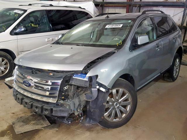 2FMDK39C27BB09963 - 2007 FORD EDGE SEL P SILVER photo 2