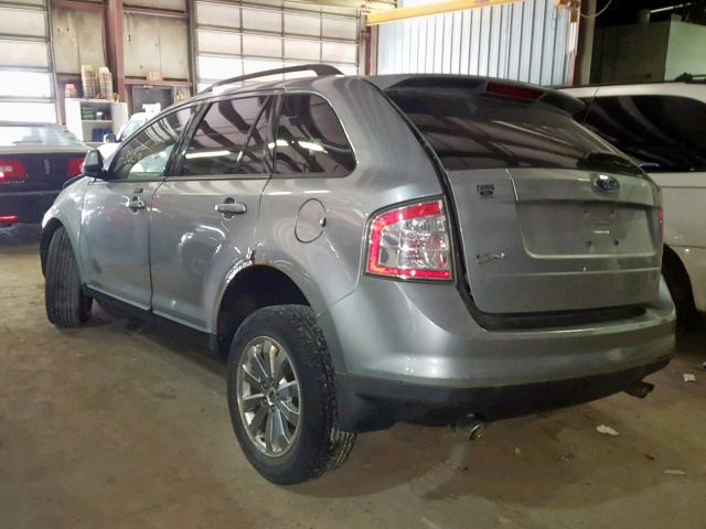 2FMDK39C27BB09963 - 2007 FORD EDGE SEL P SILVER photo 3