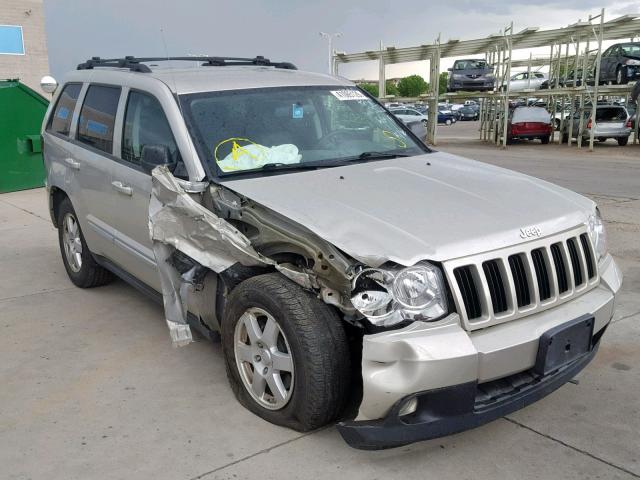 1J4PR4GKXAC127464 - 2010 JEEP GRAND CHER BEIGE photo 1