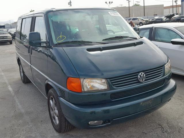 WV2MB47083H025129 - 2003 VOLKSWAGEN EUROVAN MV GREEN photo 1