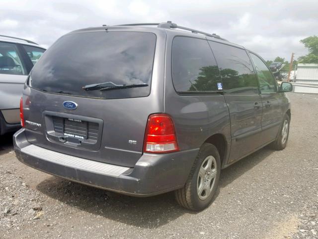 2FMZA51664BA96107 - 2004 FORD FREESTAR S GRAY photo 4