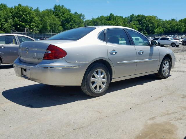 2G4WD582961301554 - 2006 BUICK LACROSSE C SILVER photo 4