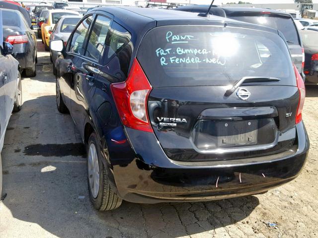 3N1CE2CP7GL404559 - 2016 NISSAN VERSA NOTE BLACK photo 3