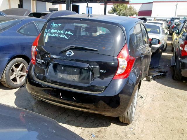 3N1CE2CP7GL404559 - 2016 NISSAN VERSA NOTE BLACK photo 4