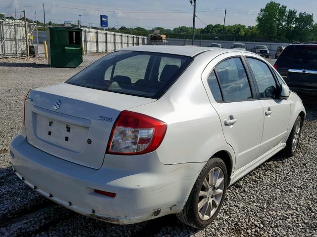 JS2YC414085104219 - 2008 SUZUKI SX4 WHITE photo 4