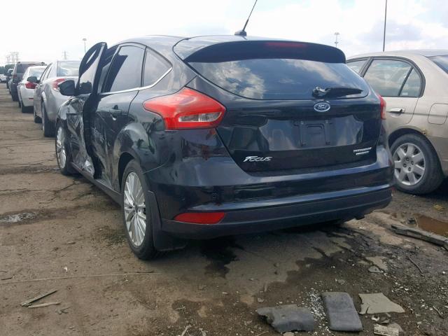 1FADP3N20GL288710 - 2016 FORD FOCUS TITA BLACK photo 3