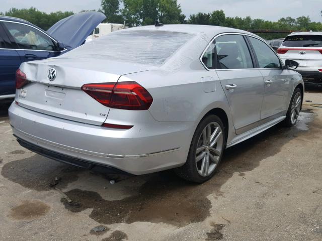 1VWDT7A31HC023935 - 2017 VOLKSWAGEN PASSAT R-L SILVER photo 4