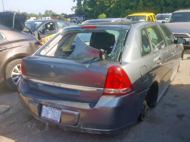 1G1ZT64855F197276 - 2005 CHEVROLET MALIBU MAX 银色 照片 4