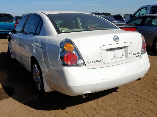 1N4BL11D33C327833 - 2003 NISSAN ALTIMA SE WHITE photo 3